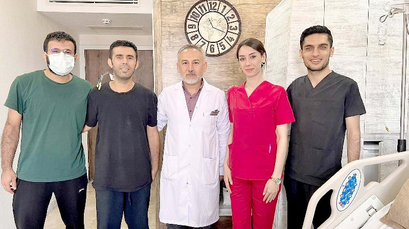 Aort damarı yırtılan genç hayata yeniden tutundu