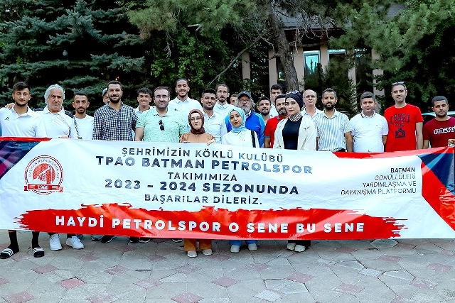 Batman Gönüllüleri’nden Petrolspor kampına ziyaret