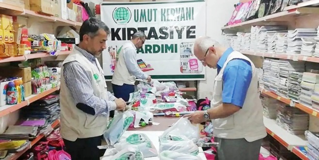 Umut Kervanından ‘kırtasiye yardımı’ çağrısı