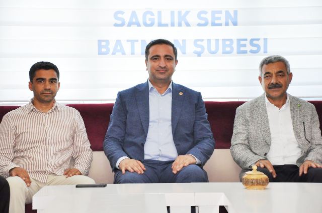 Milletvekili Ramanlı’dan Sağlık Sen’e ziyaret