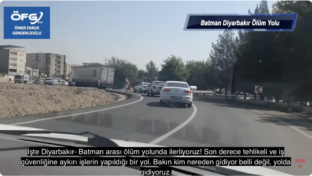 Gergerlioğlu, “Batman-Diyarbakır yolu ölüm saçıyor”