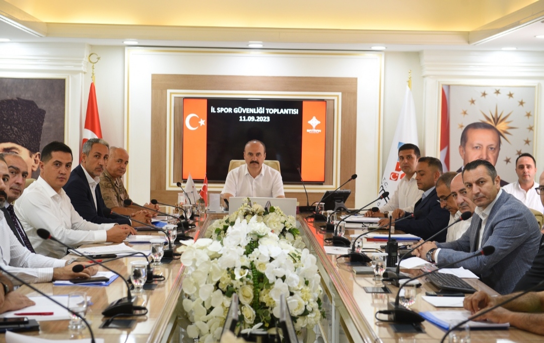 İl Spor Güvenlik Kurulu Toplantısı Gerçekleştirildi  