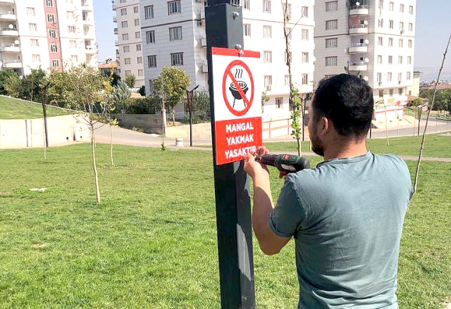 Gelişi güzel Mangal Yakılmayacak