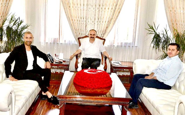 Cengiz İmren’den Vali Canalp’a ziyaret