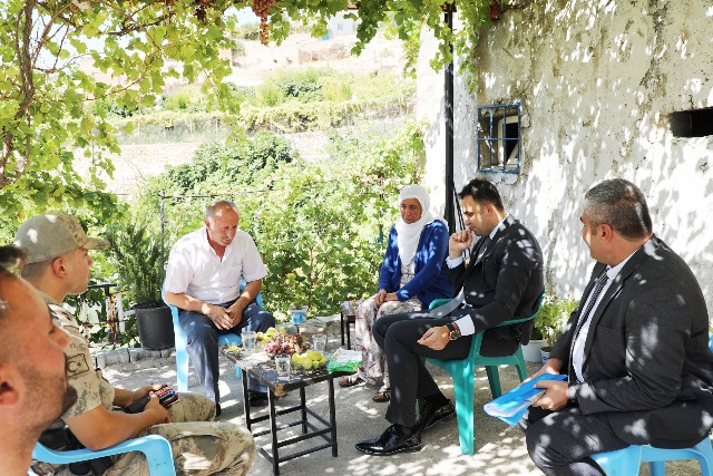 Şehit Ailesini ziyaret etti