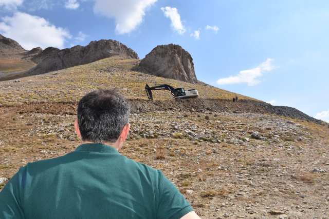 Mereto Dağına yeni yol