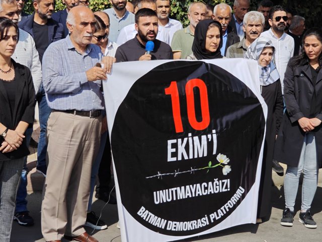 10 Ekim Gar saldırısını unutmadılar