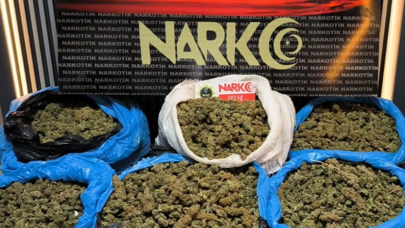 Batman’da 27 kilo SKUNK ele geçirildi 