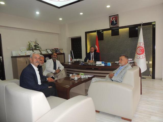 HÜDA PAR’dan Ticaret Müdürü Kalkan’a ziyaret