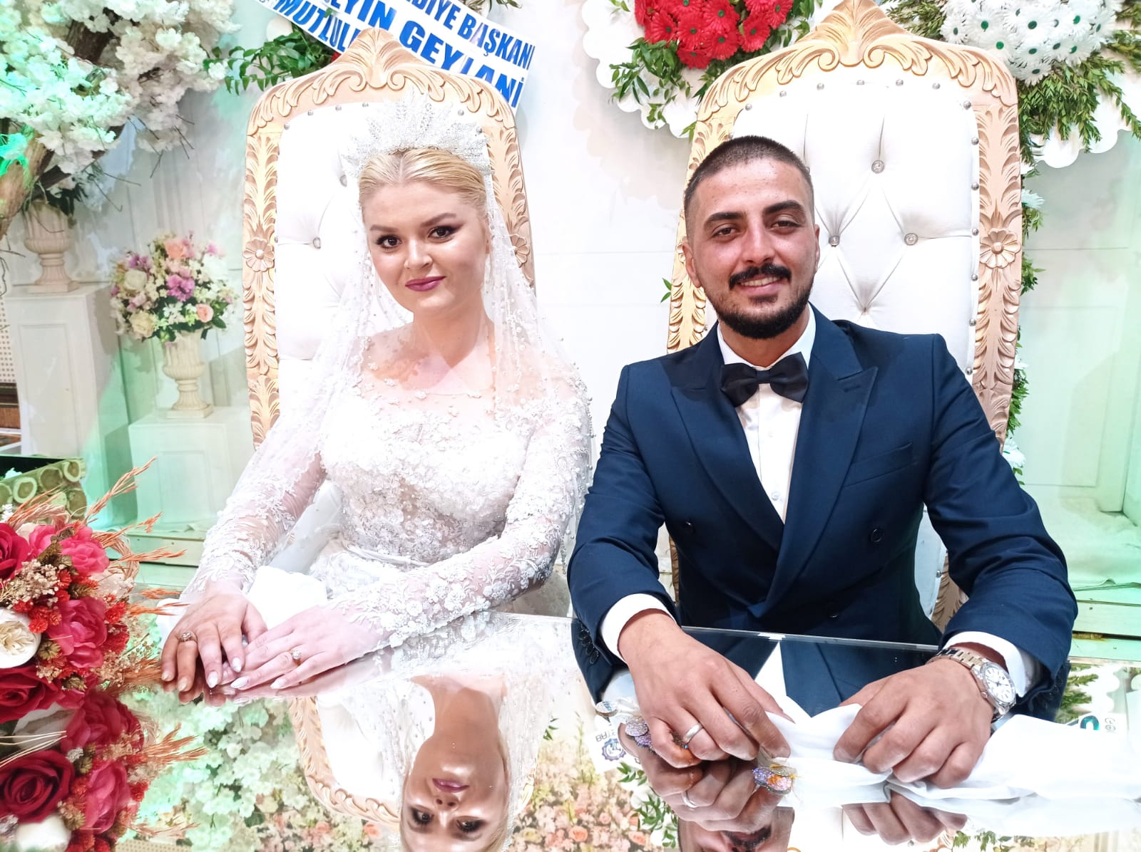 Sertkan ve Uyanık çiftinin görkemli düğünü