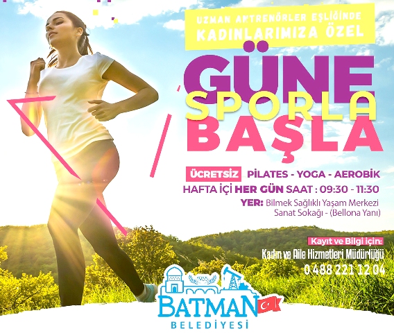 Belediyeden spor etkinliği