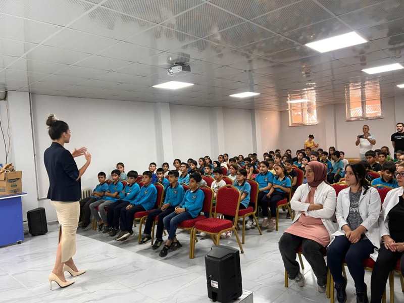 Batman Belediyesinden Öğrencilere bağımlılık eğitimi