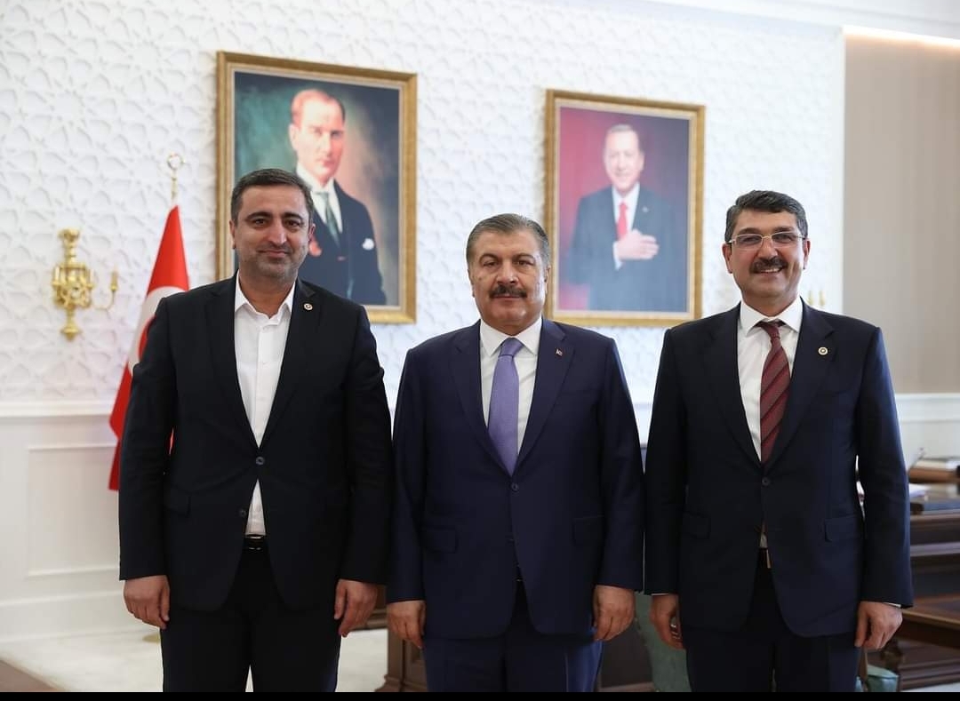 Vekillerden Sağlık Bakanı Kocaya ziyaret