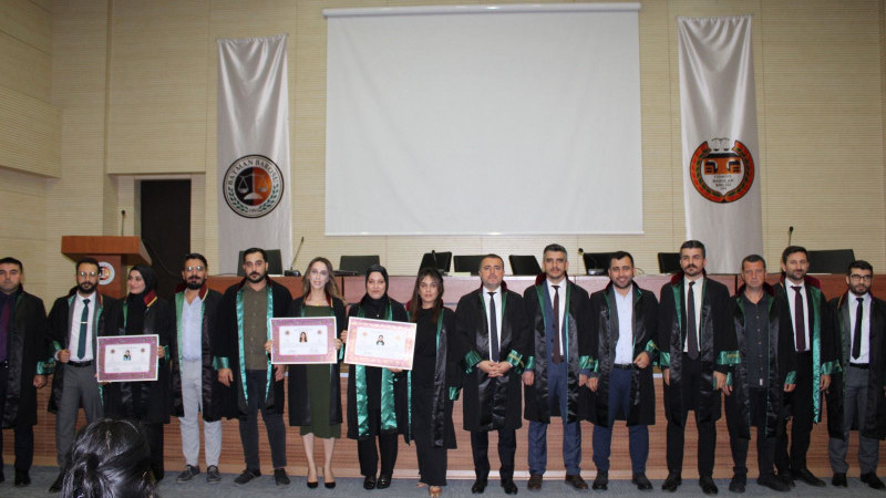 Avukatlık mesleğine ilk adımı attılar