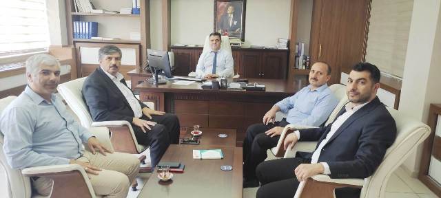 Esnaf Odasından Belediye ziyareti