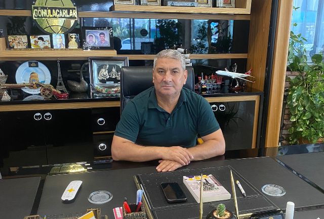 Hemşerimiz Gönülaçar’ı yeni iş yerinde ziyaret ettik