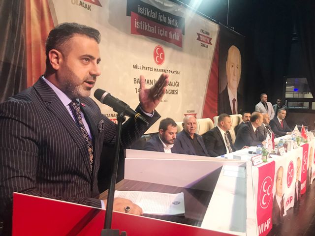 MHP kongresinde il başkanı Çetin oldu