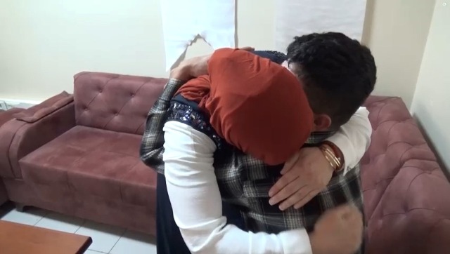 Ailesine teslim edildi