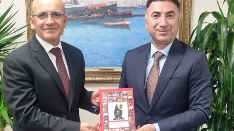 Rektör Demir’den Bakan Şimşek’e ziyaret 