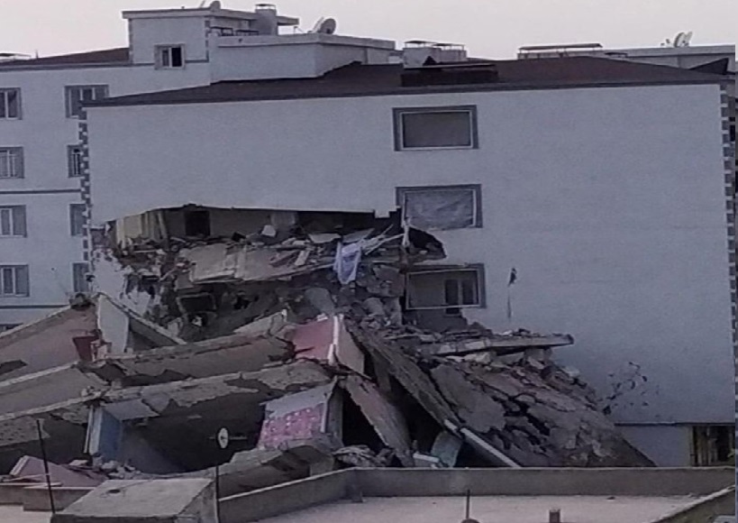 Batman’da bina yıkımında faciadan dönüldü