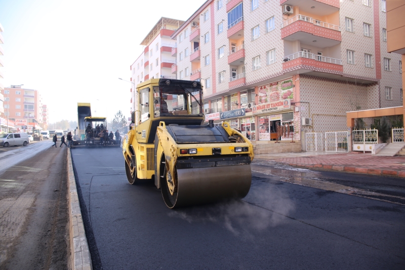 Batman’da asfalt serimi 100 bin tonu geçti
