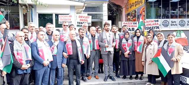 Gençlik Kolları’ndan Filistin’e destek