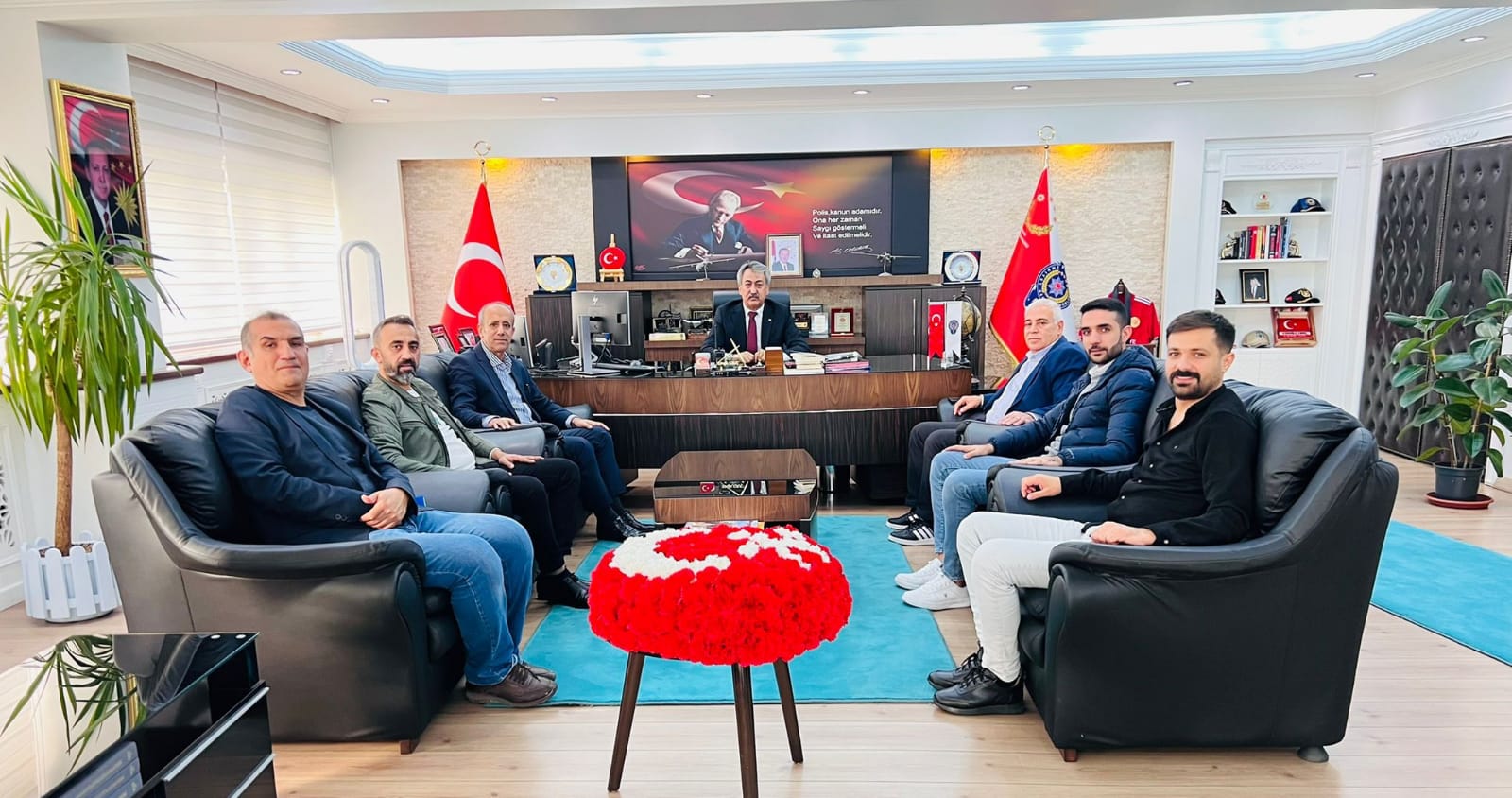 Basın Konseyinden Müdür  Kıraç’a ziyaret