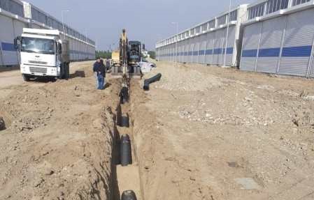 Sanayi Sitesinin altyapısı tamamlanıyor