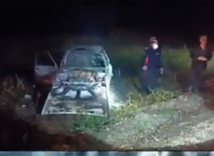 Batman plakalı otomobil Siirt yolunda kaza yaptı 6 kişi yanarak öldü