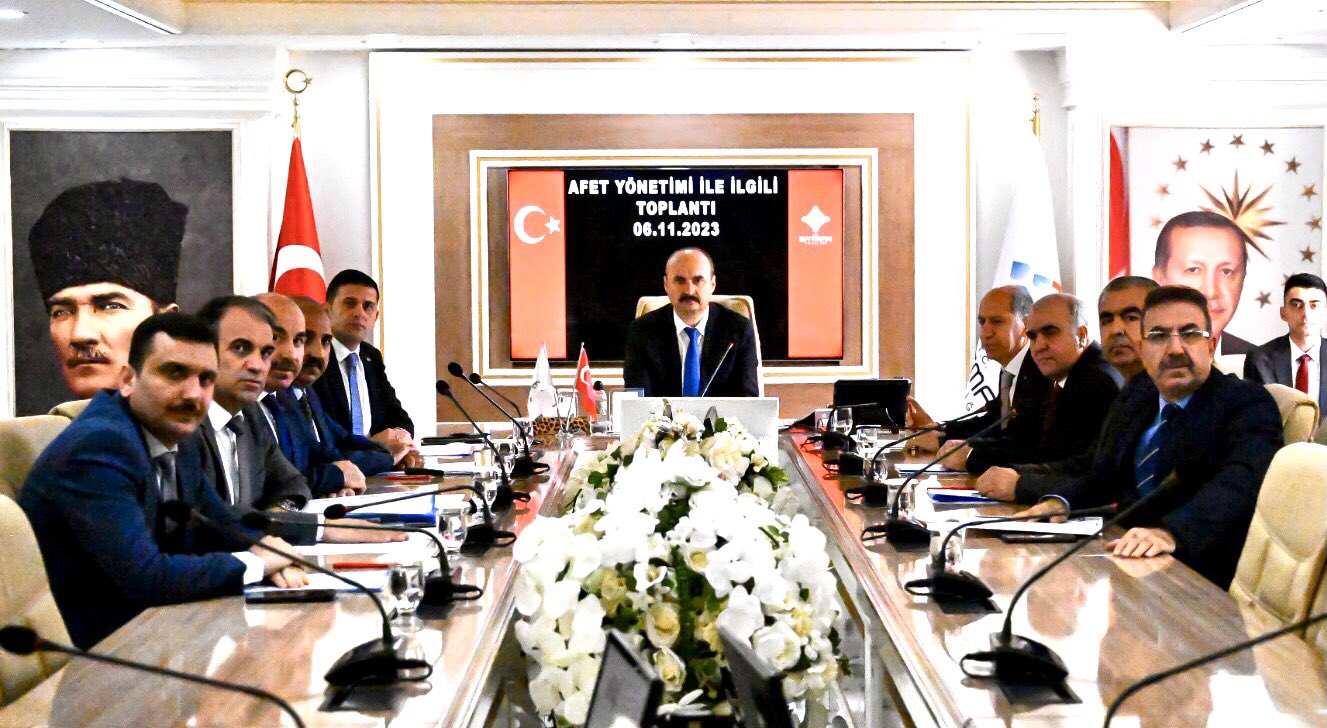 Afet değerlendirme toplantısı