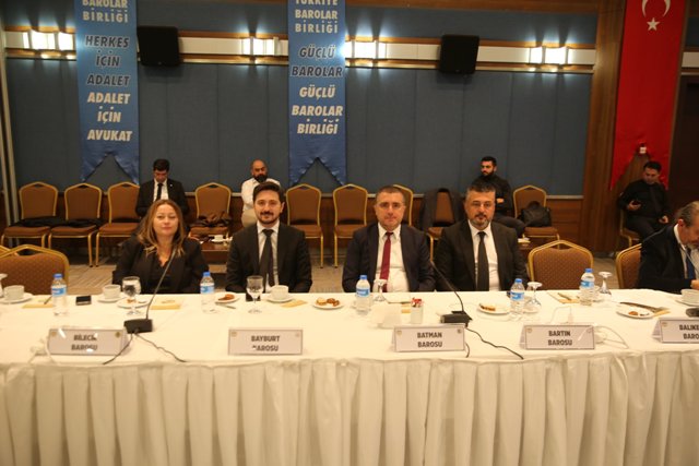 Şenses, Baro Başkanları toplantısı katıldı