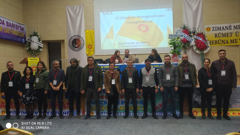 Eğitim sen başkanı Bilmez oldu