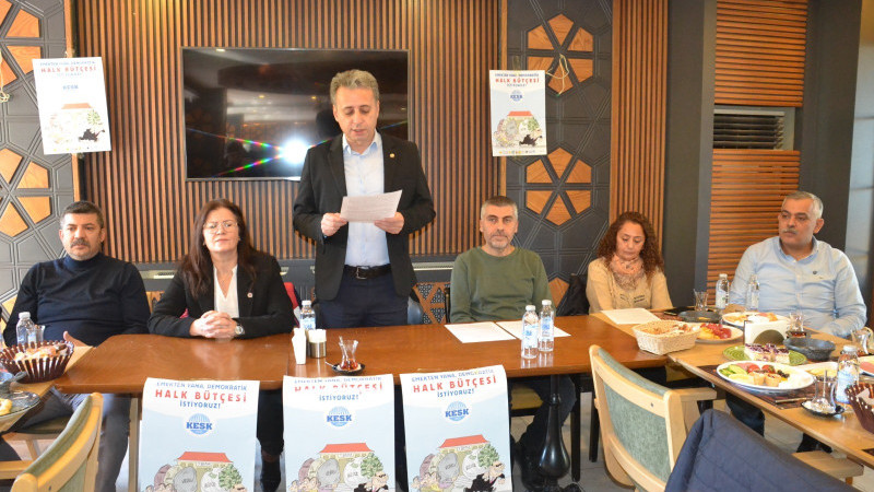 “Halktan ve emekten yana bir bütçe talebimiz var”