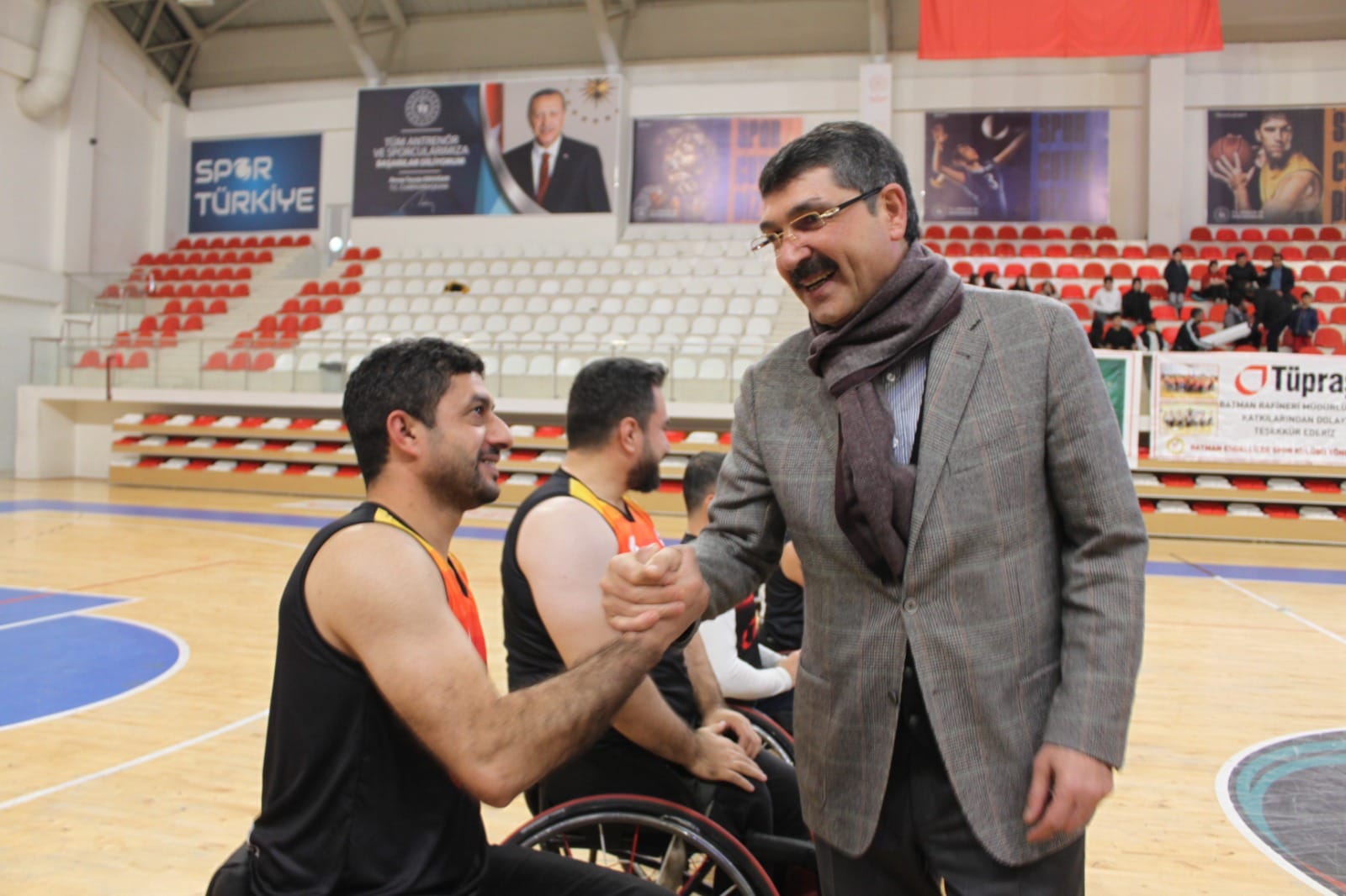 Batman engelliler spor kulübüne destek büyük