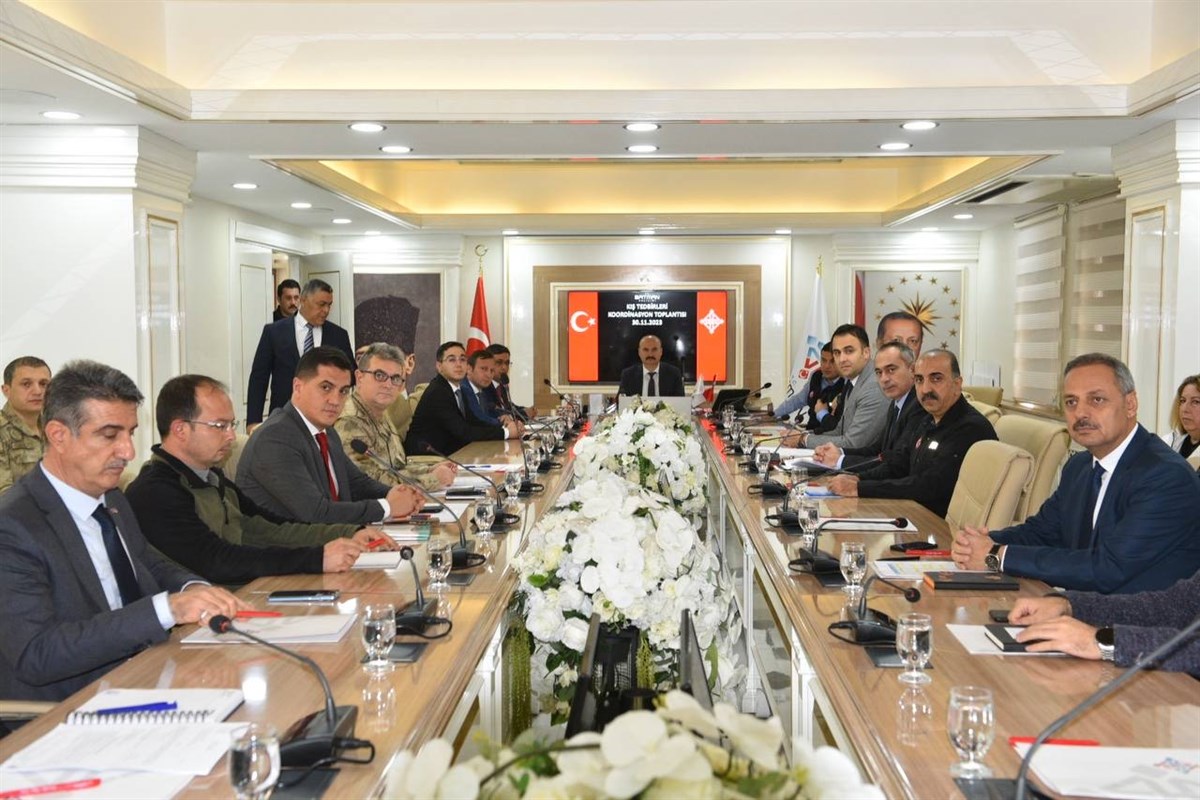 Kış Tedbirleri Koordinasyon Toplantısı Yapıldı