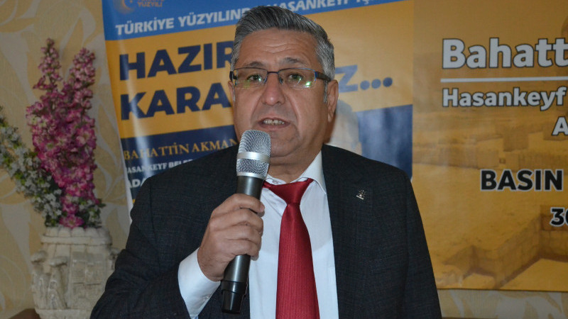 Akman, “Hasankeyf turizm ve yenilenebilir enerjide cazibe merkezi olacak”