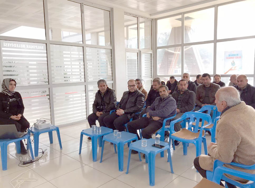 Balpınar’da su verimliliği eğitimi
