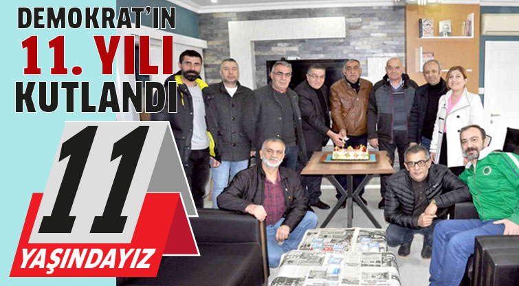 Demokrat’ın 11. yılı kutlandı
