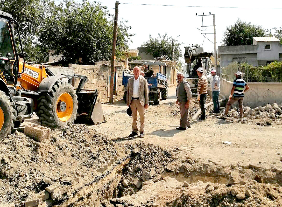 Başkan Geylani’den Beldeye yoğun çalışma