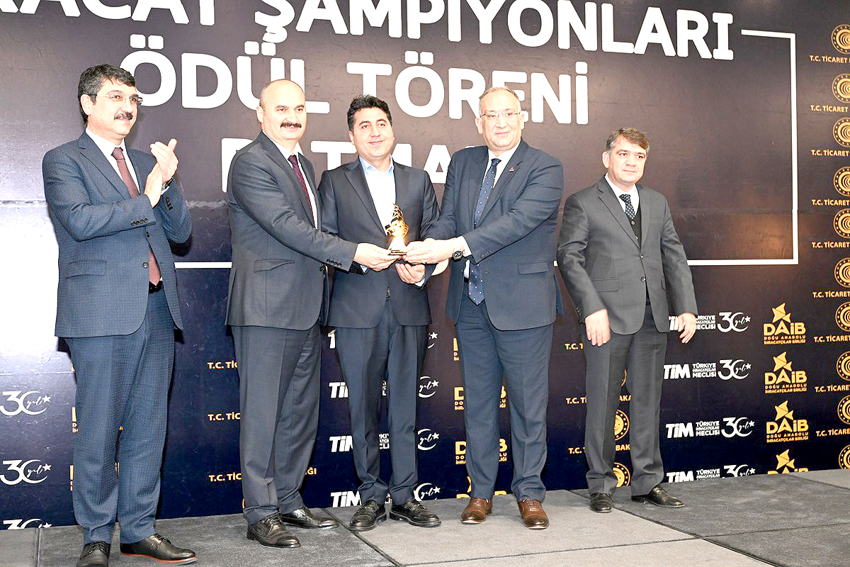 İhracat Şampiyonlarına ödül