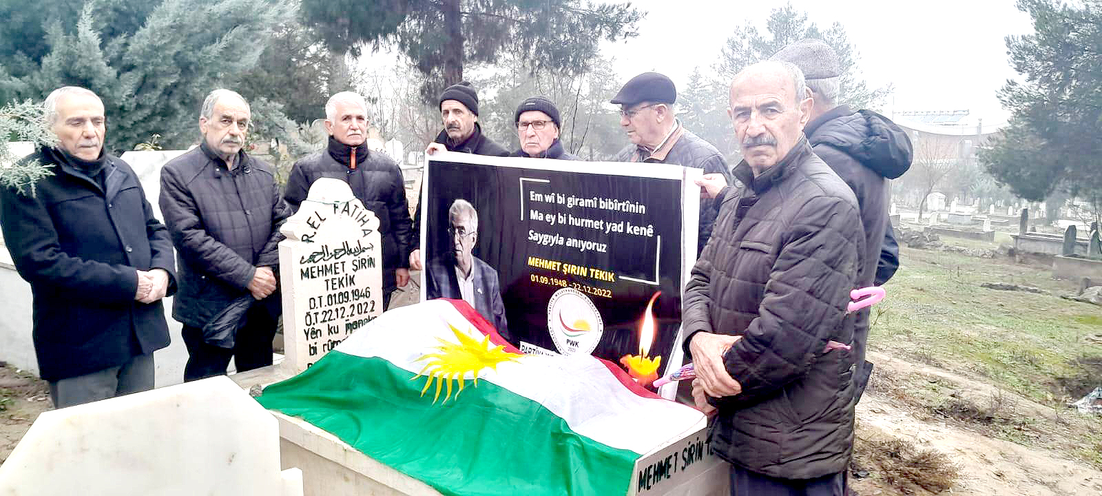 PWK Tekik’i mezarı başında andı