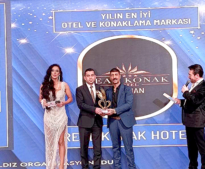 Real Konak Hotel, ikinci kez yılın oteli seçildi