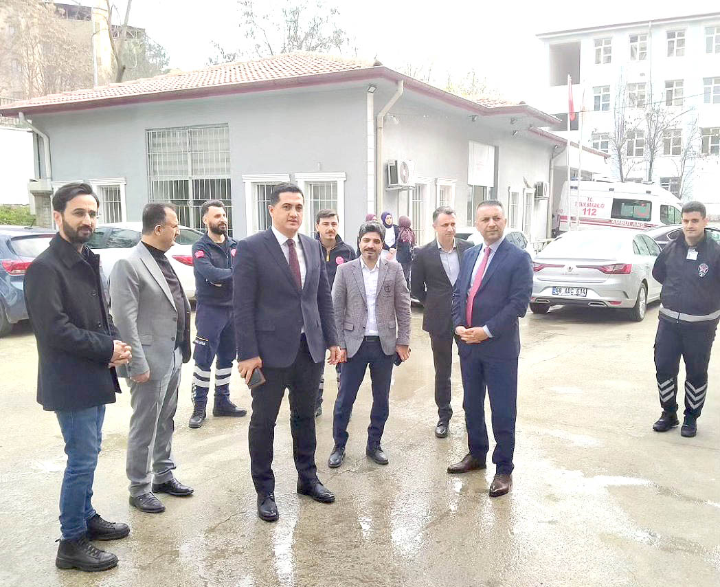 112 ASH İstasyonu’nu ziyaret etti