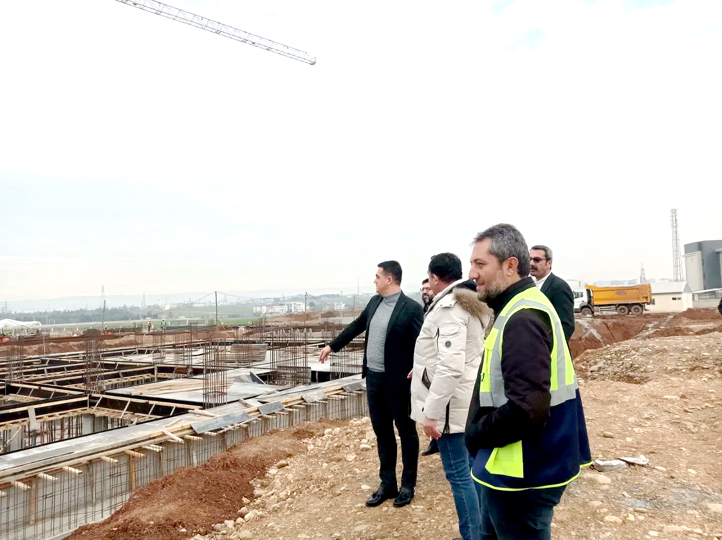 500 yataklı hastanenin inşaatı sürüyor