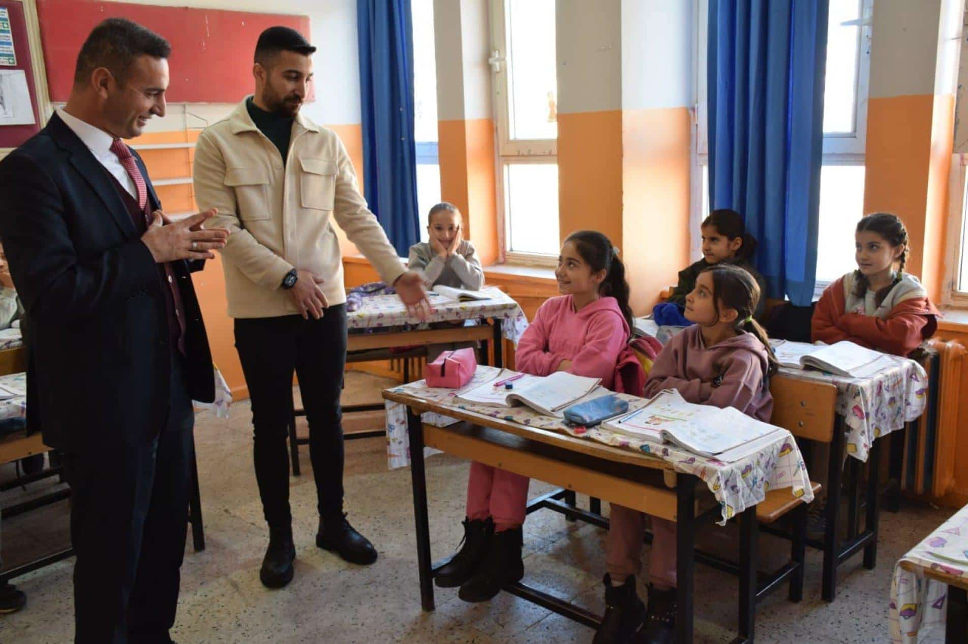 75. yıl İlkokuluna ziyaret