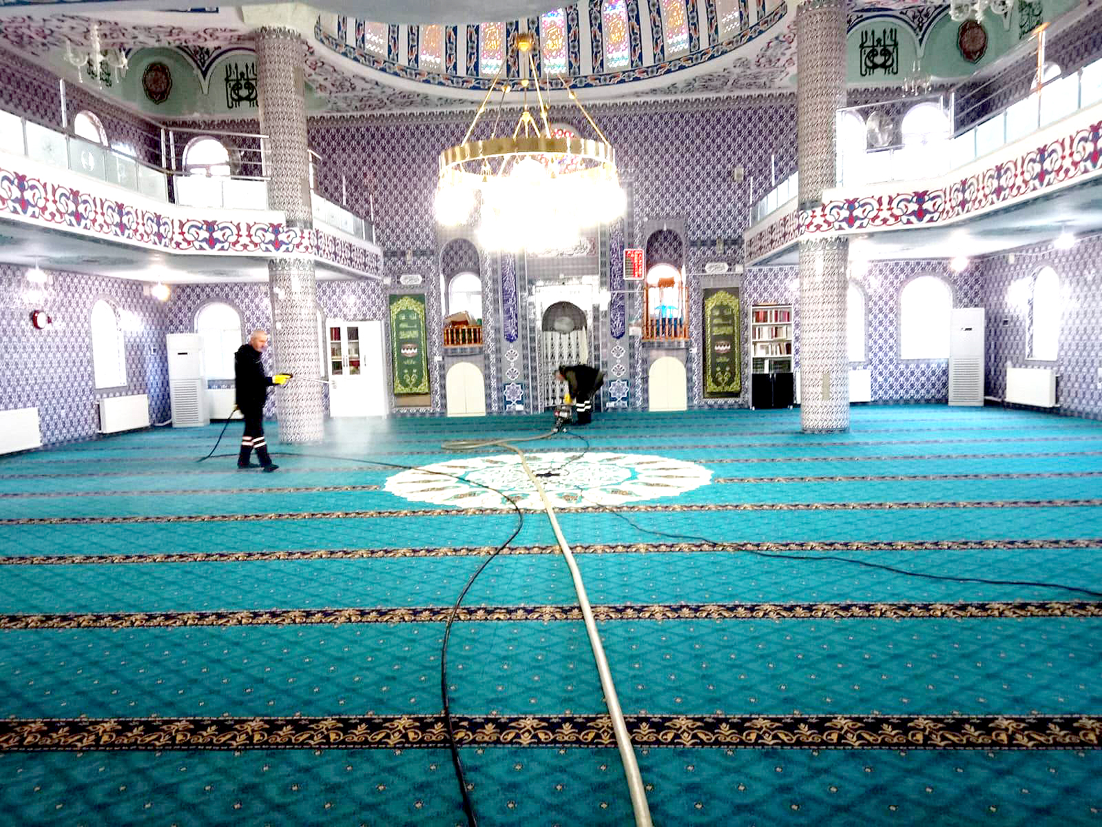 Cami temizliği projesi artık ilçelerde