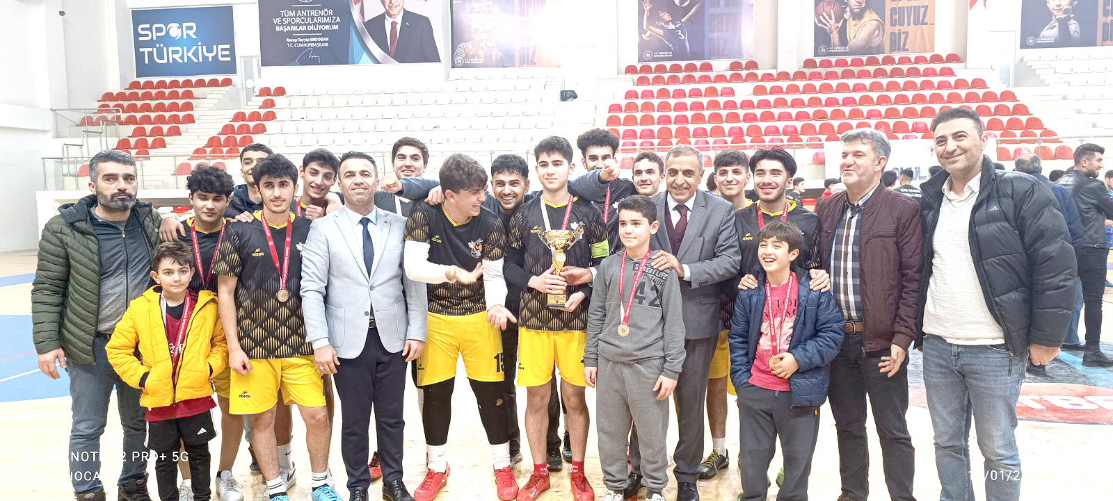 Futsalın Şampiyonu Batman Anadolu Lisesi