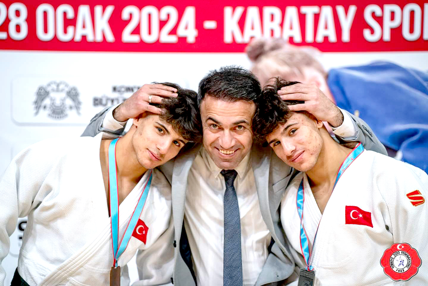 Judo Şampiyonasına ikizler damga vurdu