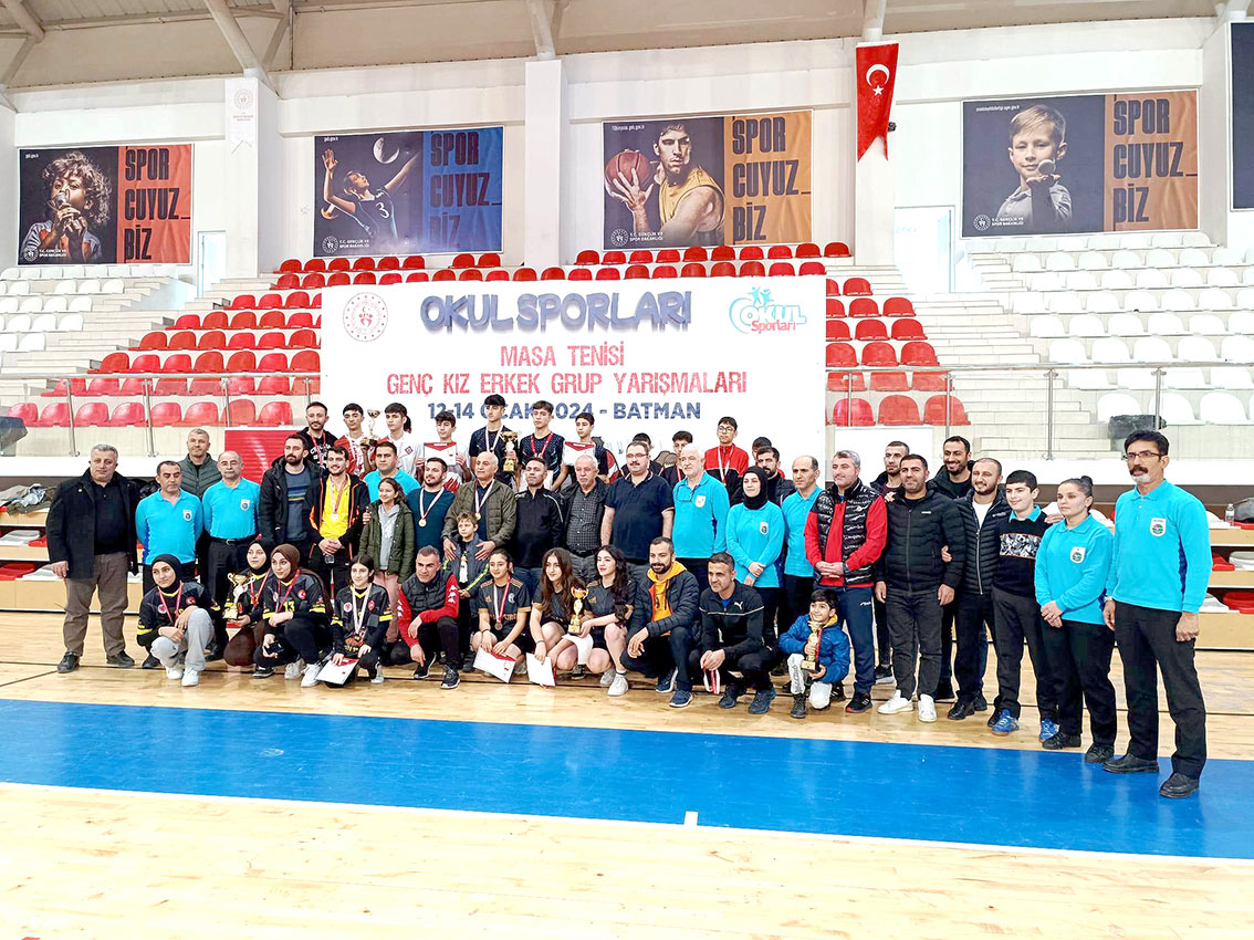 Masa Tenisi Grup Müsabakaları tamamlandı