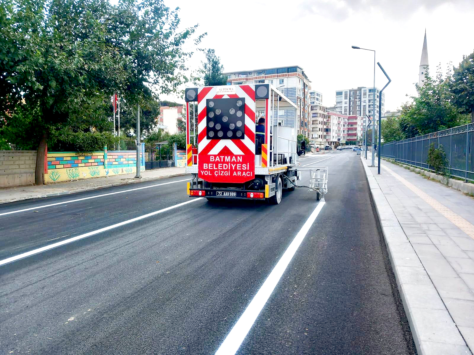 Trafik işaretleriyle öğrenciler daha güvende